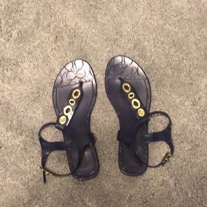 Women’s Navy Coach Sandals